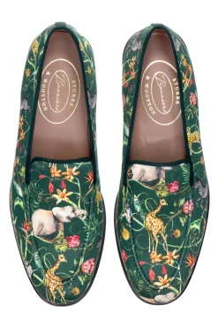 Stubbs & Wootton Venetian<Africa Emerald Silk Venetian (Men)