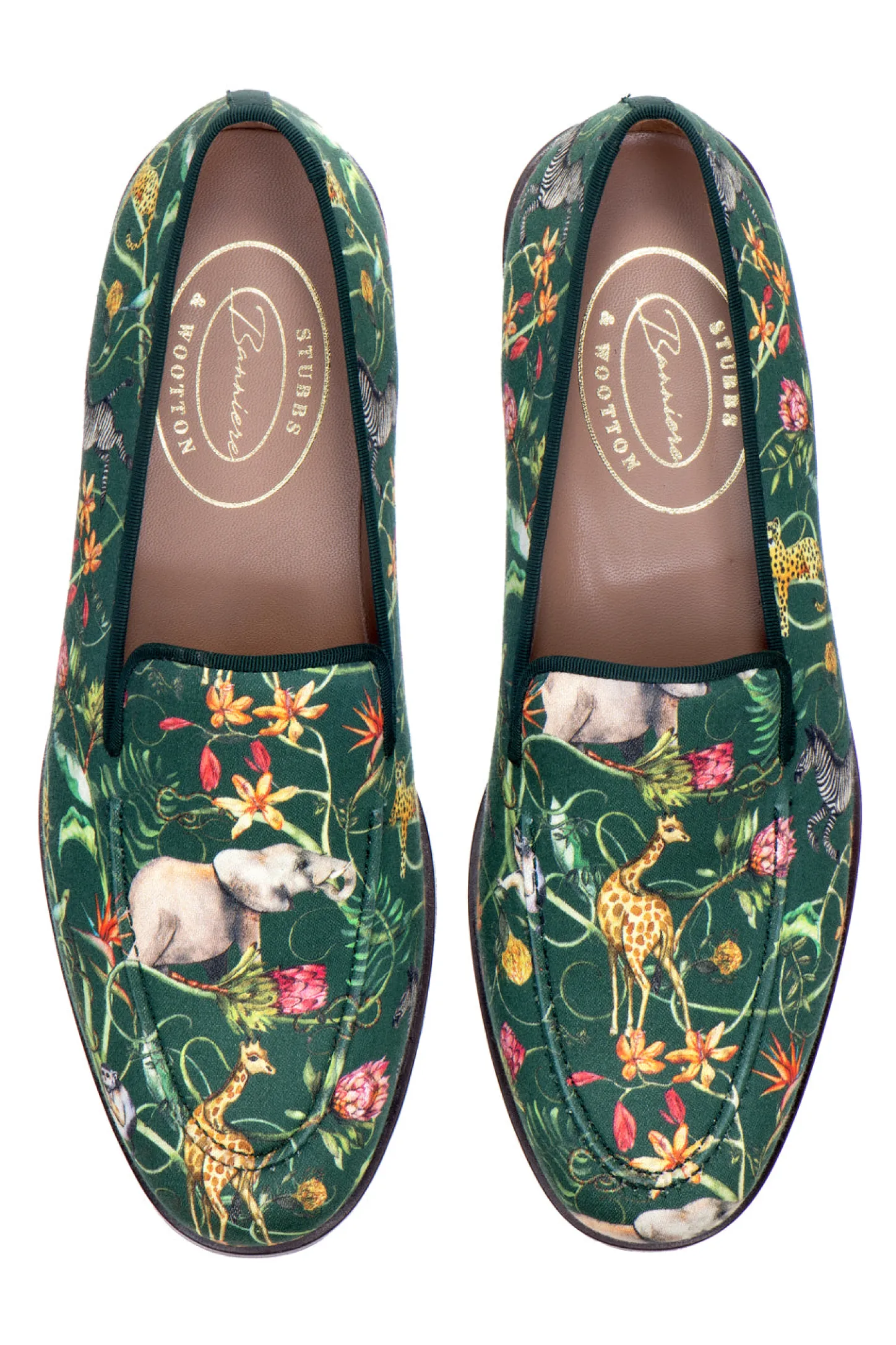 Stubbs & Wootton Venetian<Africa Emerald Silk Venetian (Men)