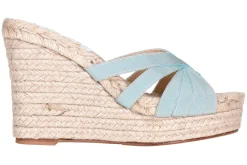 Women Stubbs & Wootton Heel<Aqua (Grace)