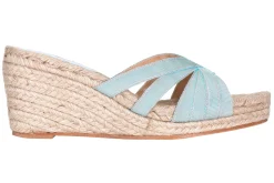 Women Stubbs & Wootton Heel<Aqua (Kelly)