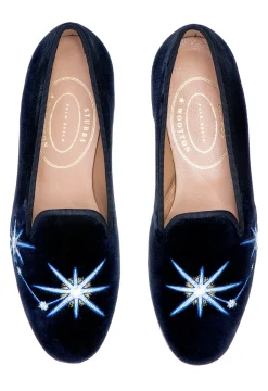 Women Stubbs & Wootton Slipper<Aries Velvet Slipper (Women)