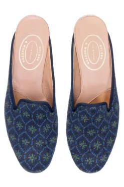 Women Stubbs & Wootton Mule<Bath Needlepoint Mule (Women)