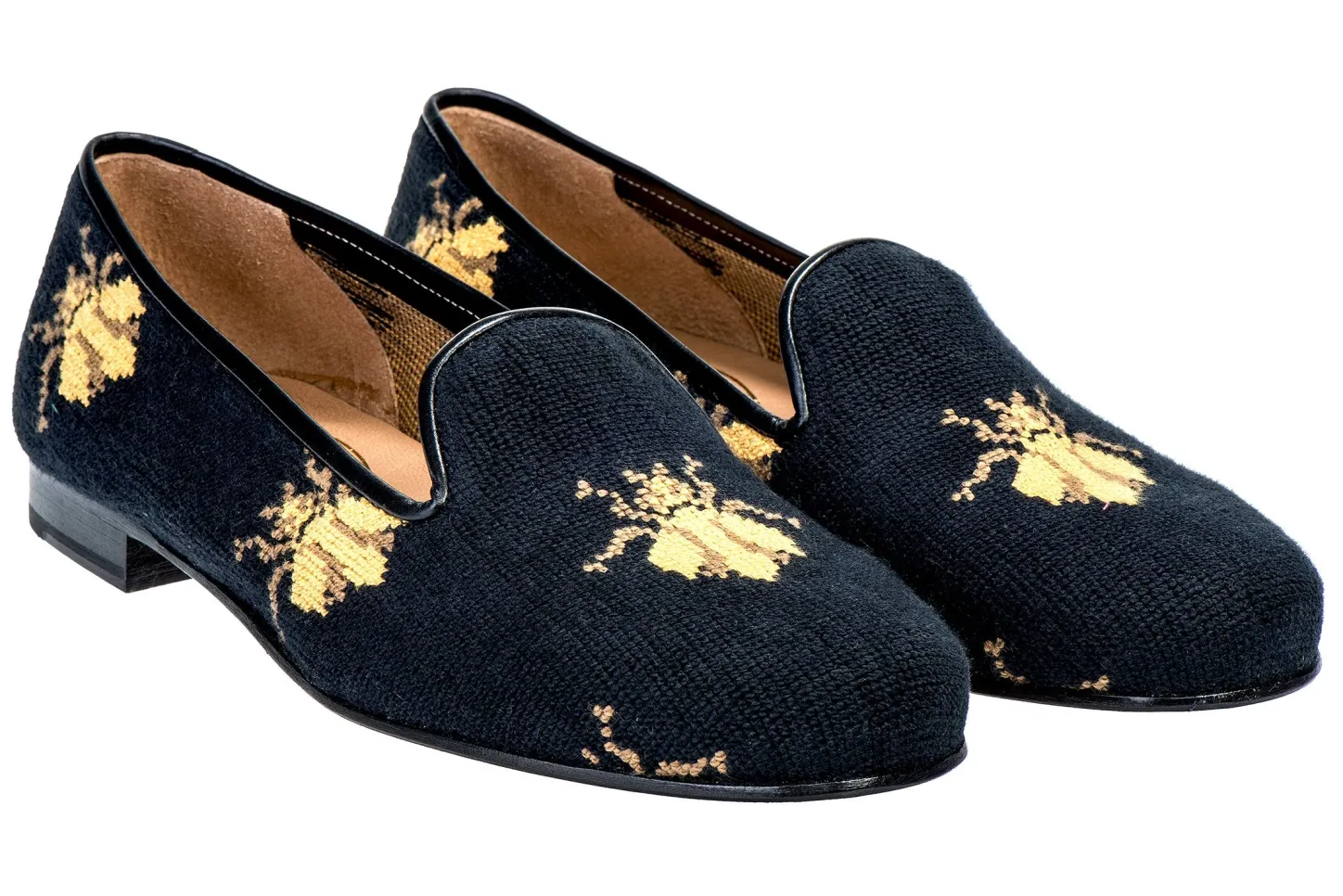 Women Stubbs & Wootton Slipper<Bee Needlepoint Slipper (Women)
