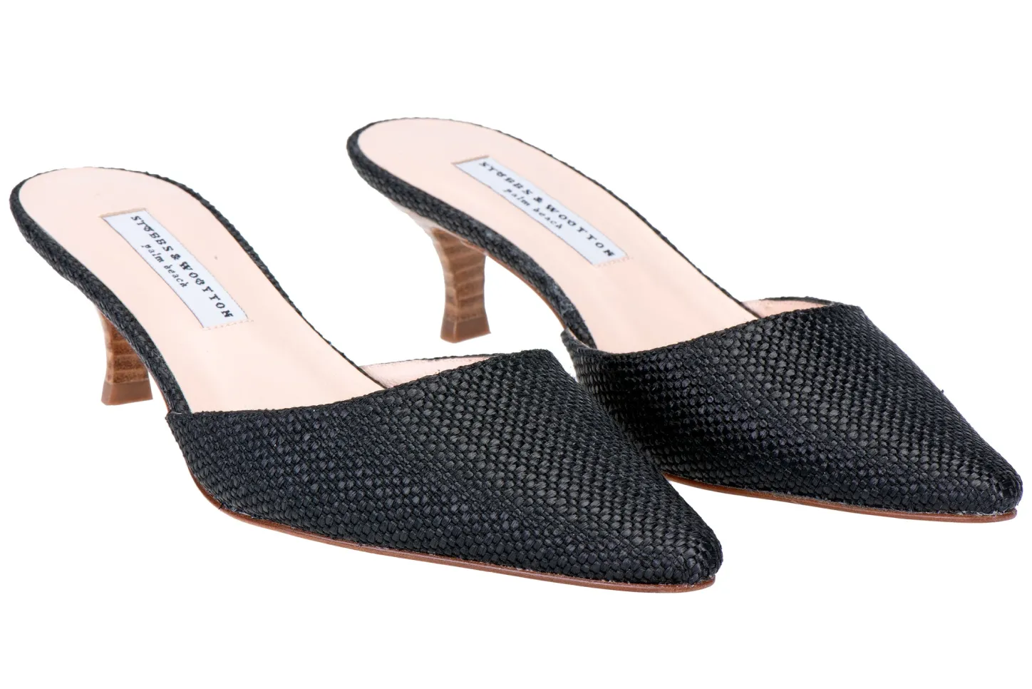 Women Stubbs & Wootton Heel<Raffia Greta