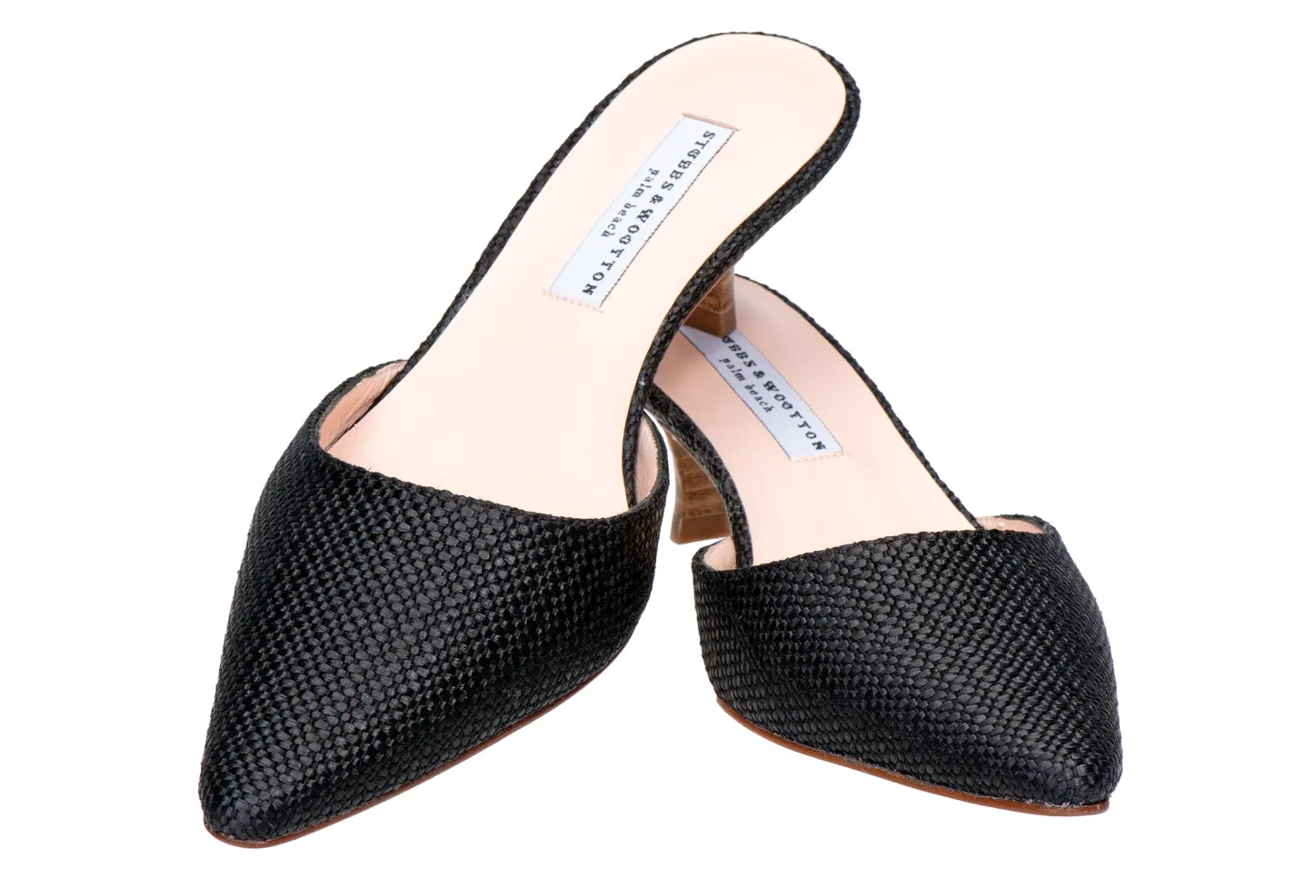 Women Stubbs & Wootton Heel<Raffia Greta