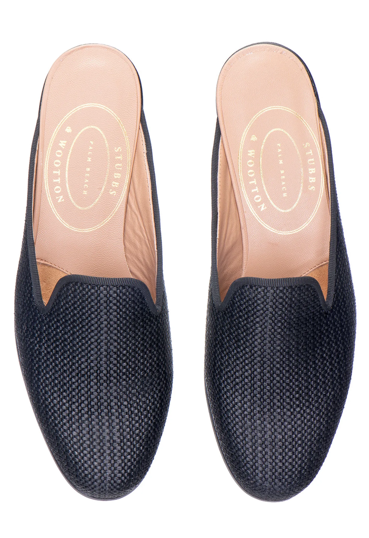 Women Stubbs & Wootton Mule|Slipper<Raffia Mule (Women)