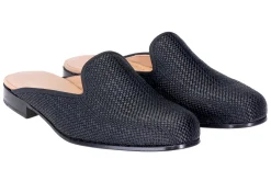 Women Stubbs & Wootton Mule|Slipper<Raffia Mule (Women)