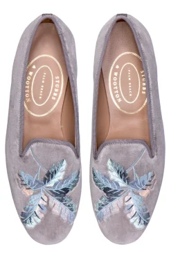 Women Stubbs & Wootton Slipper<Broadleaf Dove (Women)