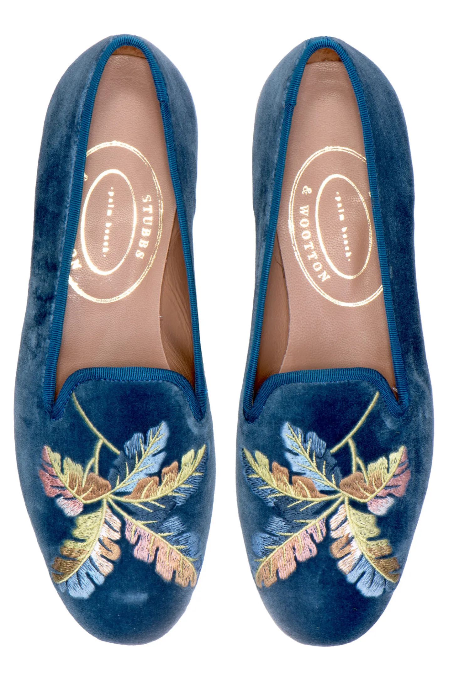 Women Stubbs & Wootton Slipper<Broadleaf Ink (Women)