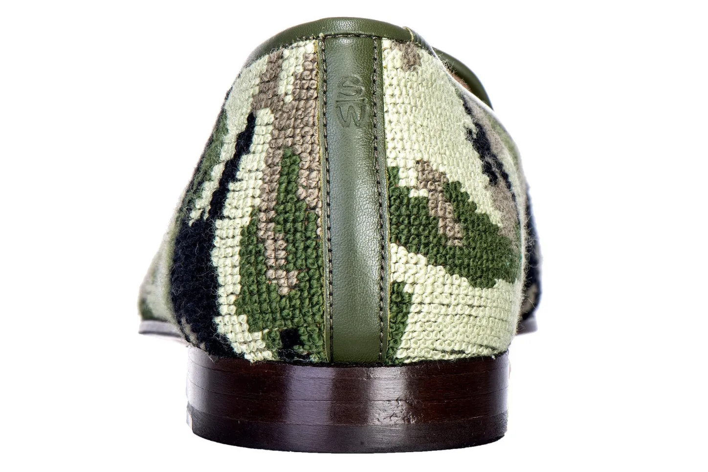 Stubbs & Wootton Slipper<Camo Needlepoint Slipper (Men)