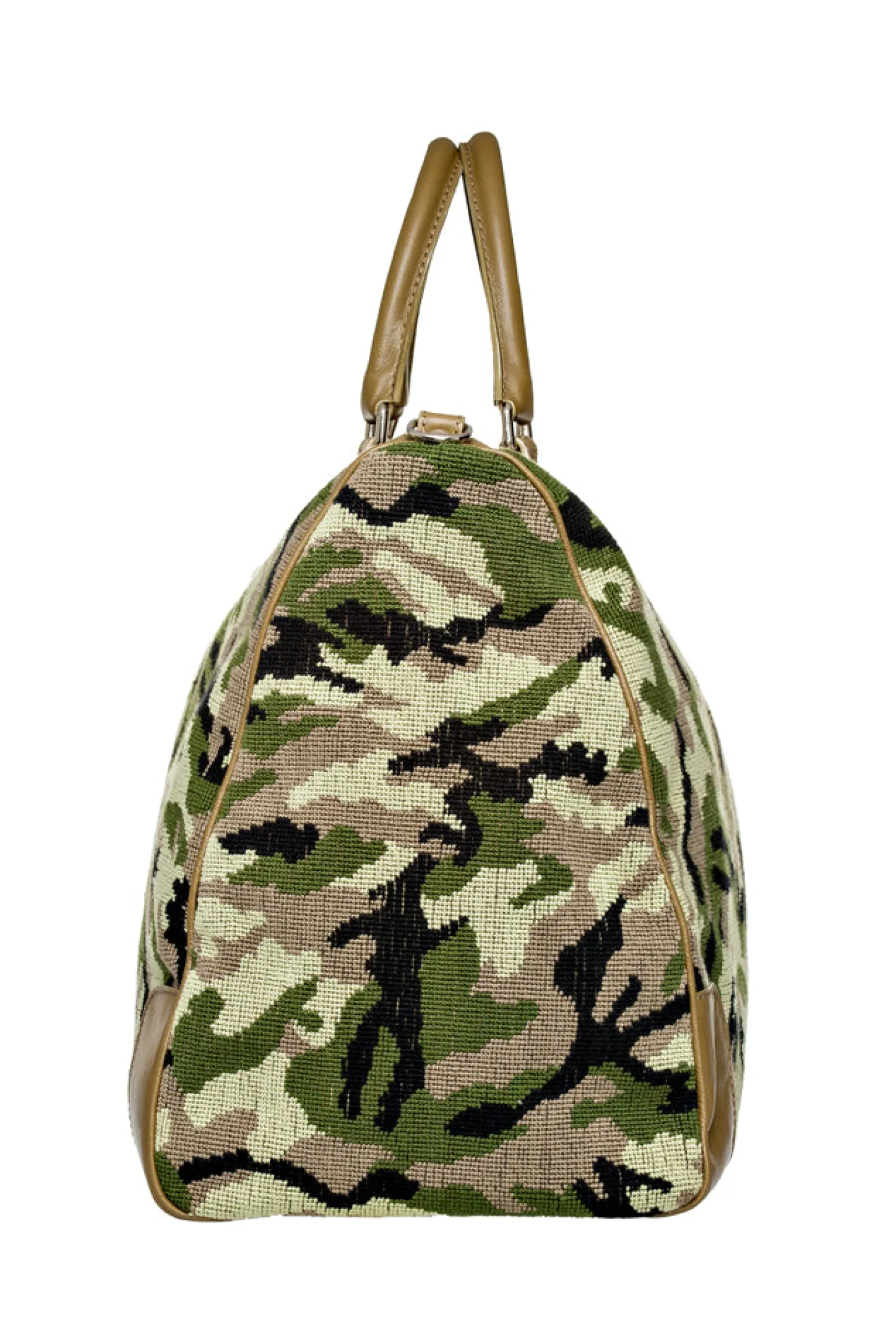 Stubbs & Wootton Weekenders<Camo Needlepoint Weekender