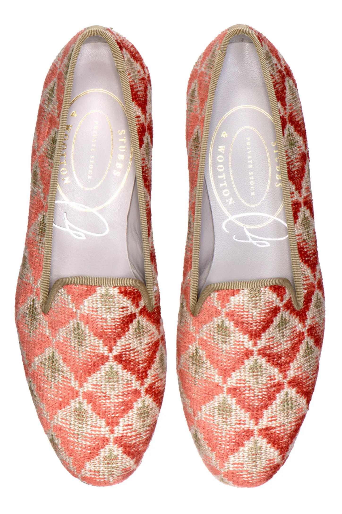 Women Stubbs & Wootton Slipper<Carlotta Rust (Women)