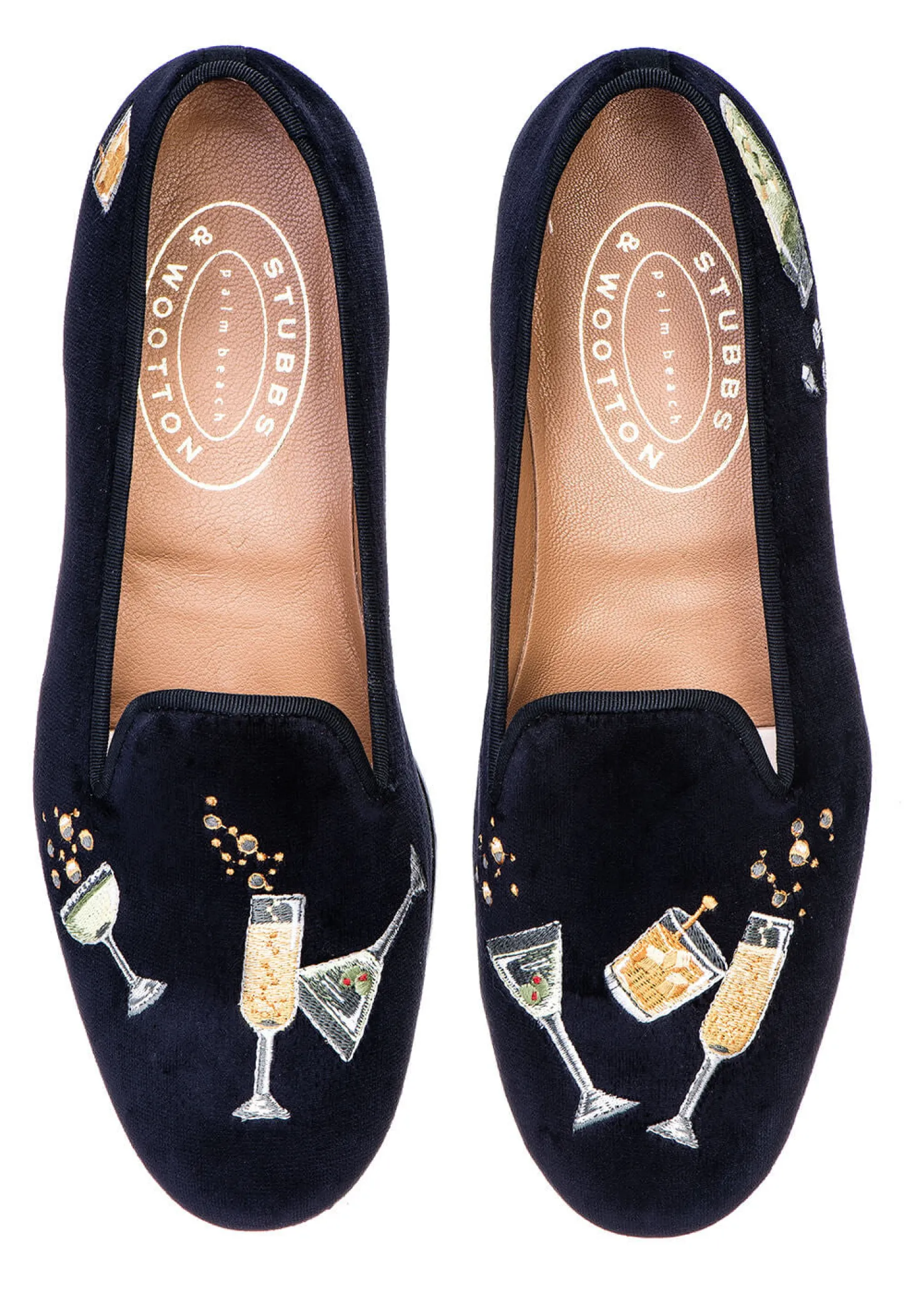 Women Stubbs & Wootton Slipper<Celebrate Velvet Slipper (Women)