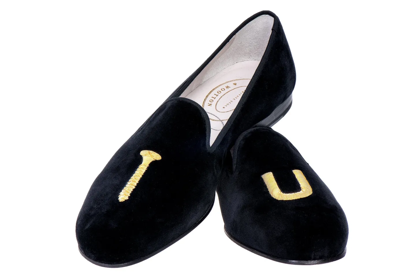 Women Stubbs & Wootton Slipper<College Private Stock Slipper (Women)