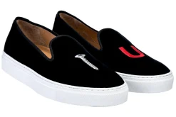 Stubbs & Wootton Sneaker<College Velvet Sneaker (Men)