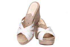 Women Stubbs & Wootton Heel<Crema (Grace)