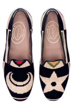 Stubbs & Wootton Slipper<Crest Needlepoint Slipper (Men)