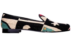 Stubbs & Wootton Slipper<Crest Needlepoint Slipper (Men)
