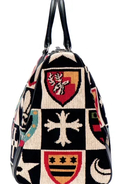 Stubbs & Wootton Weekenders<Crest Needlepoint Weekender