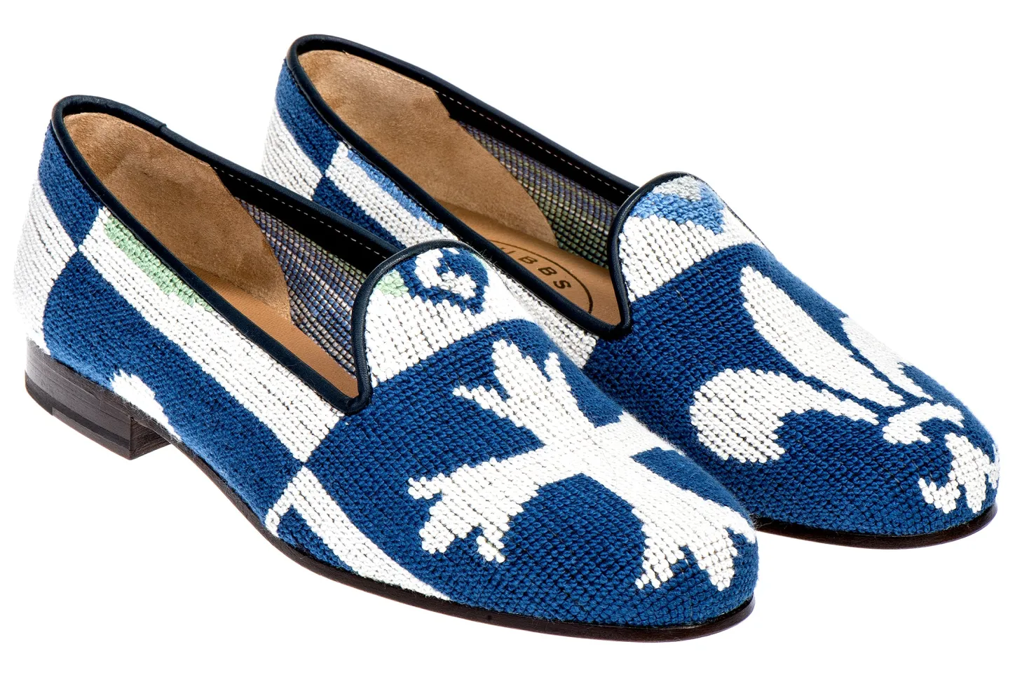 Stubbs & Wootton Slipper<Crest Needlepoint Slipper (Men)
