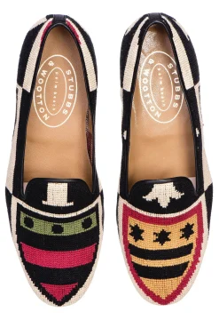 Women Stubbs & Wootton Slipper<Crest Needlepoint Slipper (Women)