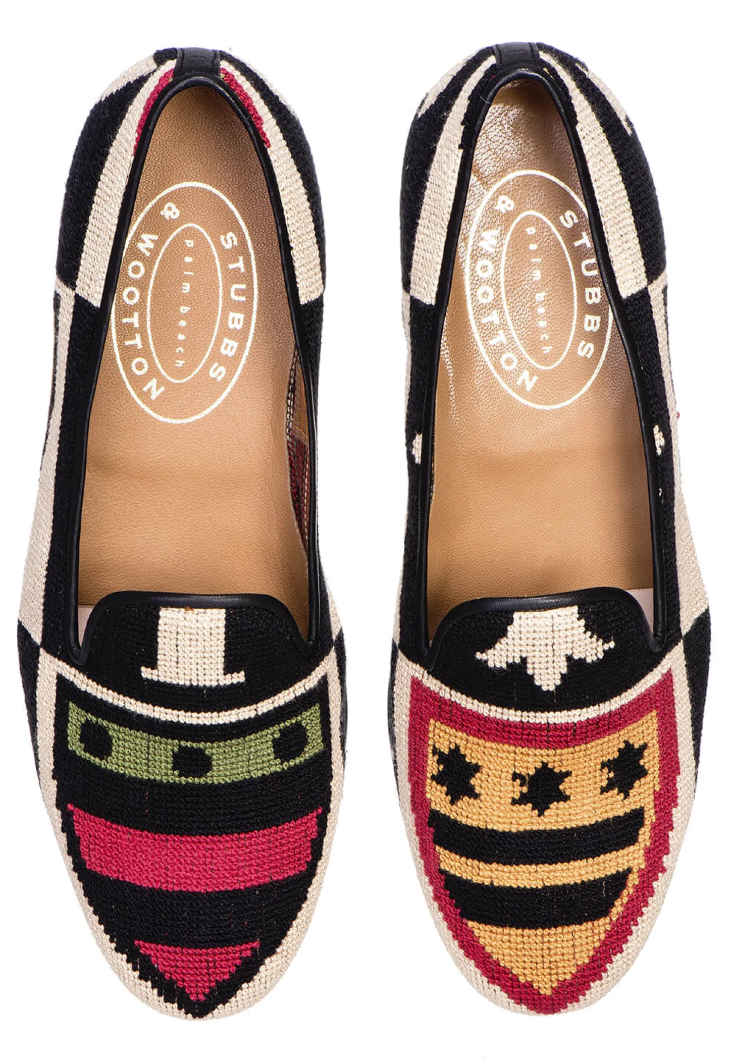 Women Stubbs & Wootton Slipper<Crest Needlepoint Slipper (Narrow)