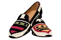 Women Stubbs & Wootton Slipper<Crest Needlepoint Slipper (Narrow)