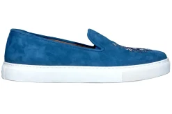 Women Stubbs & Wootton Sneaker<Crest Jeans Suede Sneaker (Women)