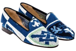 Stubbs & Wootton Slipper<Crest Needlepoint Slipper (Men)