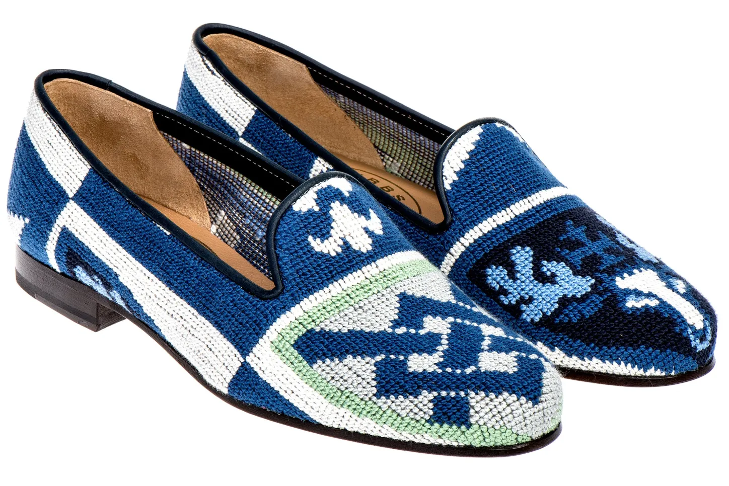 Stubbs & Wootton Slipper<Crest Needlepoint Slipper (Men)