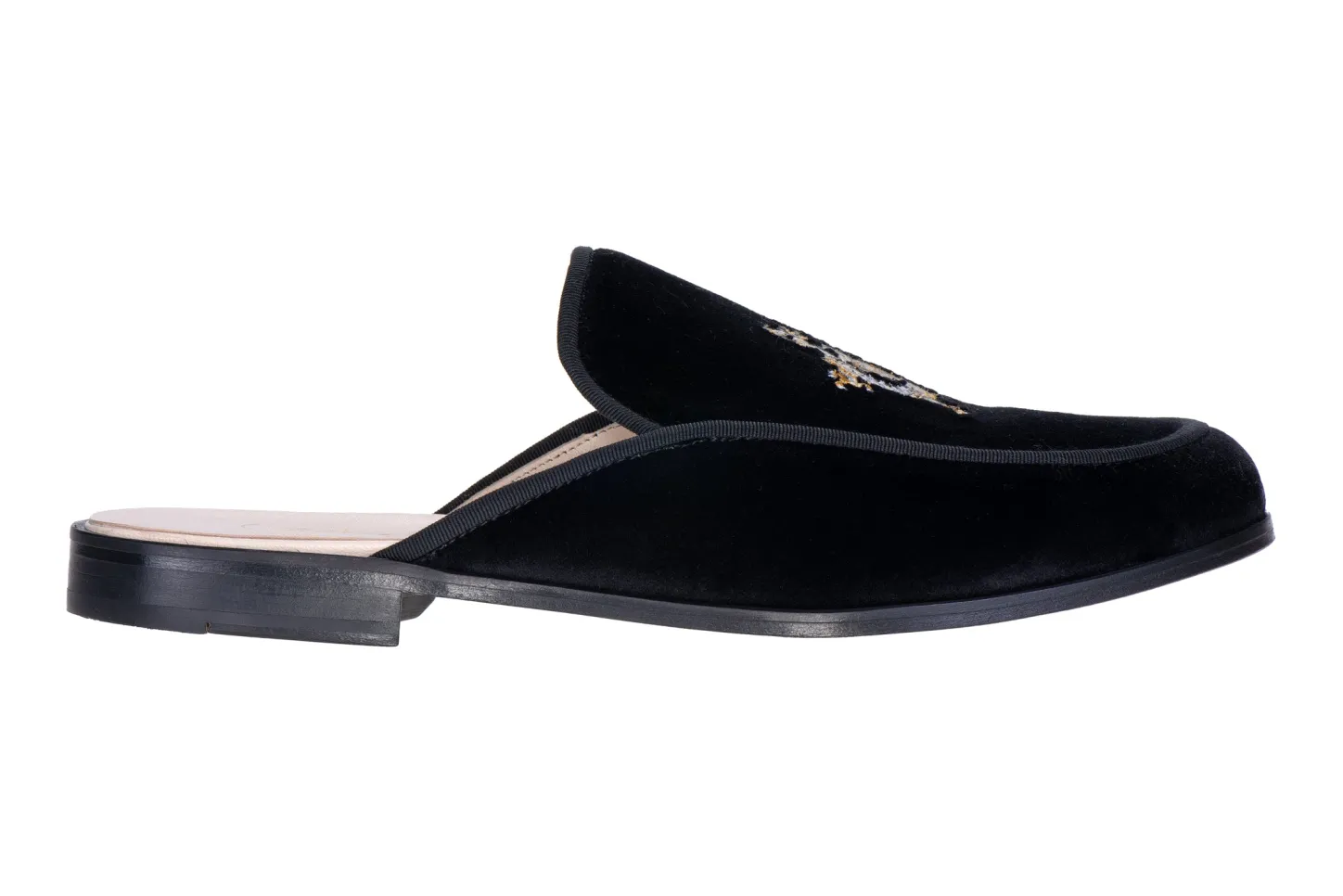 Stubbs & Wootton Mule<Dragon Noir (Men)