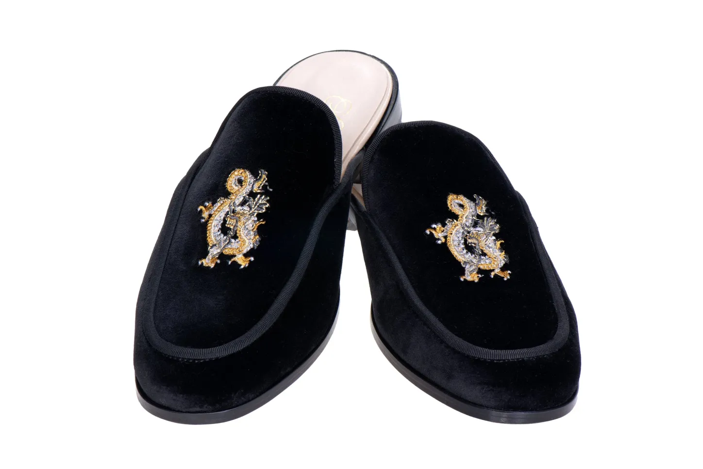 Stubbs & Wootton Mule<Dragon Noir (Men)