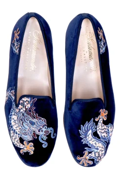 Stubbs & Wootton Slipper<Emperor Indigo (Men)