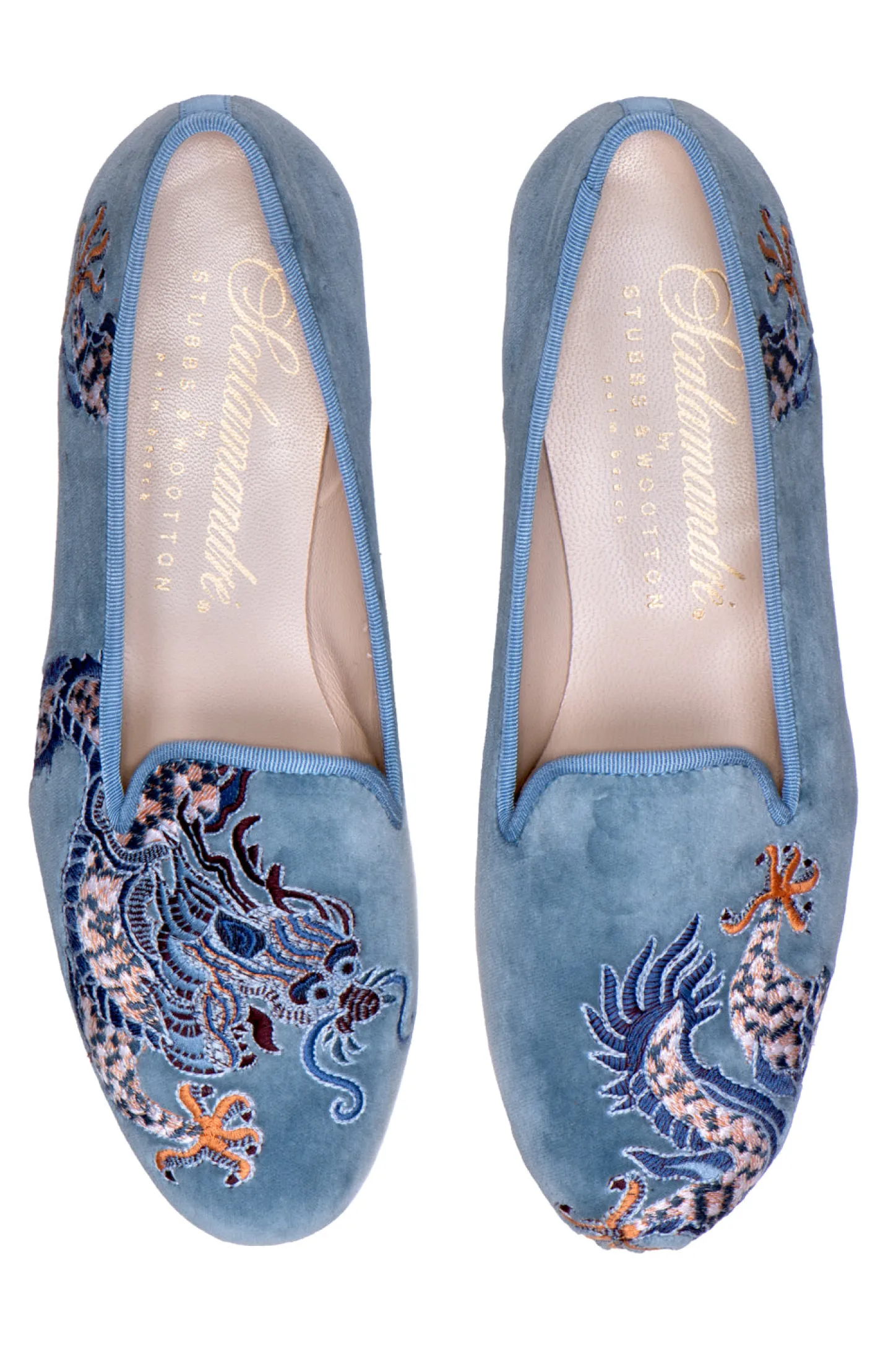 Women Stubbs & Wootton Slipper<Emperor Sky (Women)