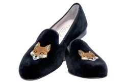 Women Stubbs & Wootton Slipper<Fox Noir Private Stock (Women)