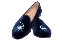 Stubbs & Wootton Slipper<Gemini Velvet Slipper (Men)