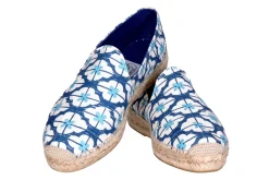 Stubbs & Wootton Espadrille<Geometric Indigo Gatsby (Men)