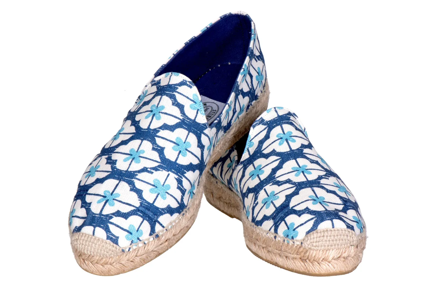Stubbs & Wootton Espadrille<Geometric Indigo Gatsby (Men)