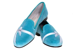 Women Stubbs & Wootton Slipper<Gift Turquoise Private Stock (Women)