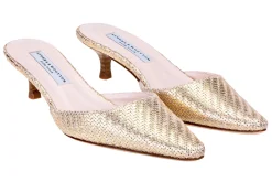 Women Stubbs & Wootton Heel<Raffia Greta