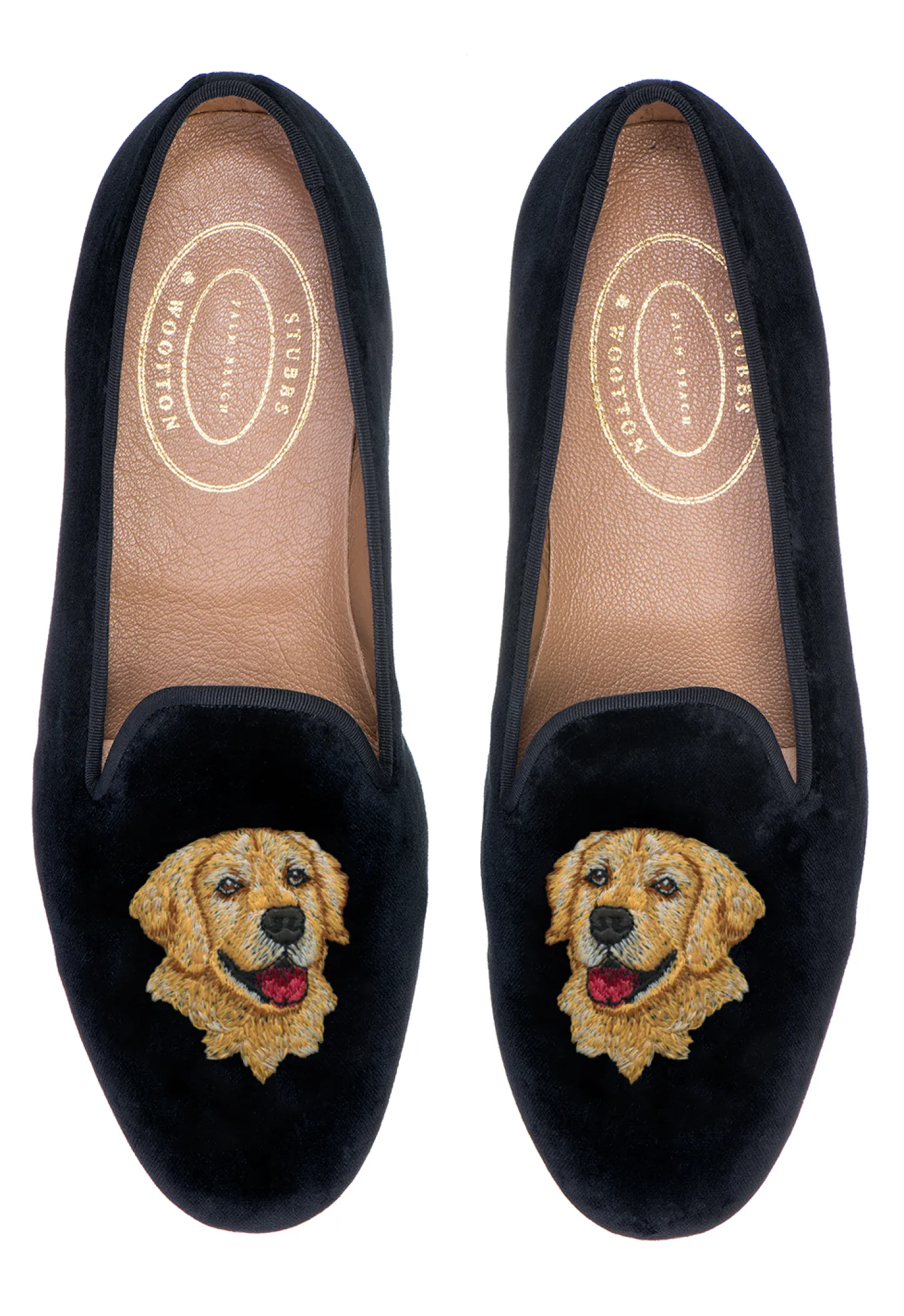 Women Stubbs & Wootton Slipper<Golden Retriever (Women)