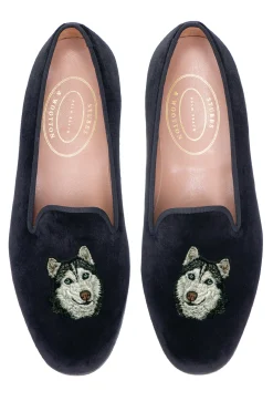 Women Stubbs & Wootton Slipper<Husky (Women)