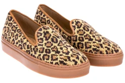 Stubbs & Wootton Sneaker<Jane Leopard Needlepoint Sneaker (Men)