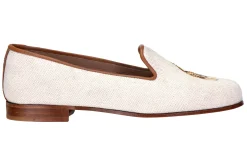 Stubbs & Wootton Slipper<Jungle Linen Slipper (Men)