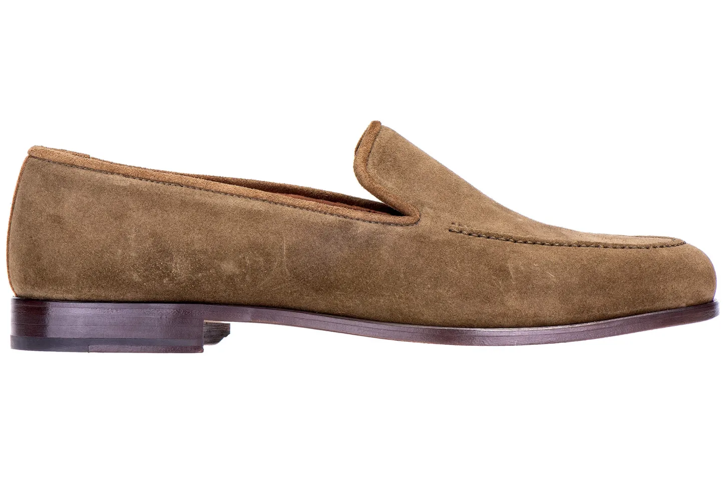 Stubbs & Wootton Venetian<Khaki Suede Venetian (Men)