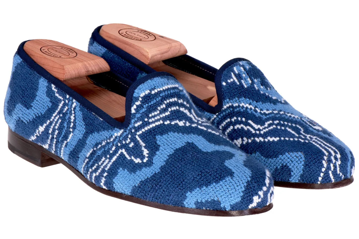 Stubbs & Wootton Slipper<Lazurite Needlepoint Slipper (Men)