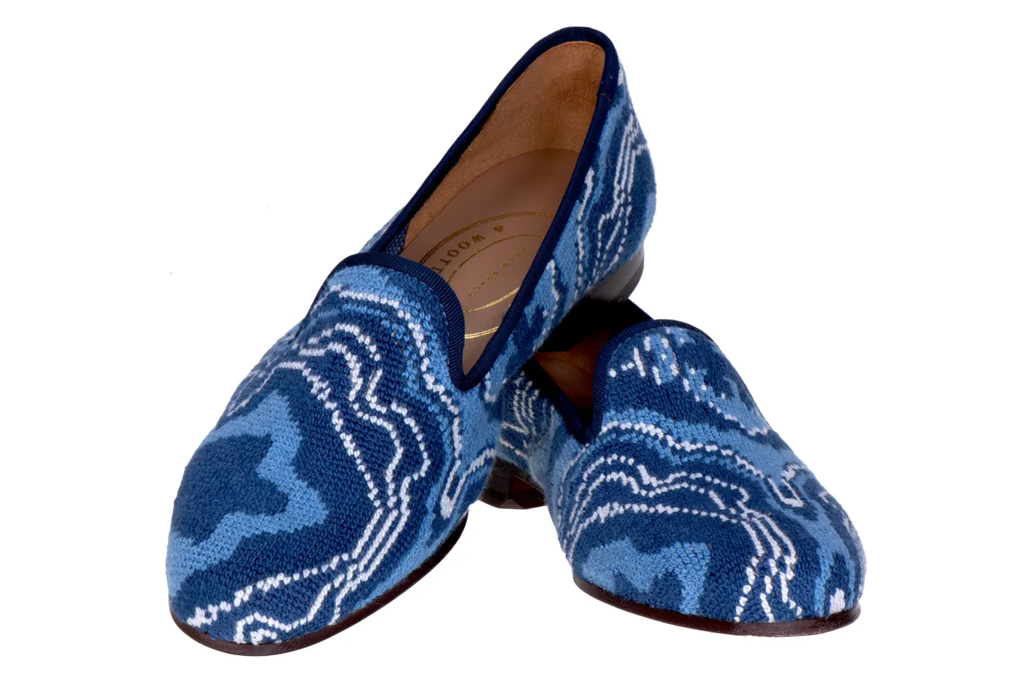 Women Stubbs & Wootton Slipper<Lazurite (Women)