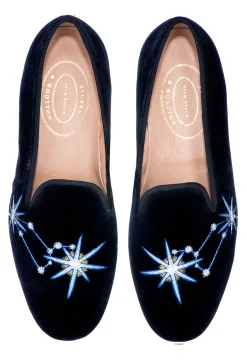 Women Stubbs & Wootton Slipper<Leo Velvet Slipper (Women)