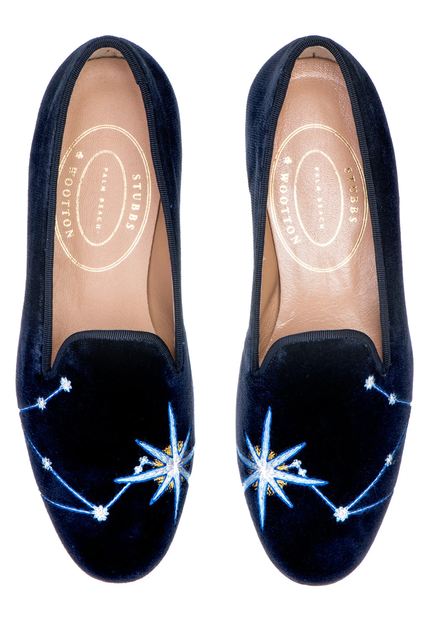 Women Stubbs & Wootton Slipper<Libra Velvet Slipper (Women)