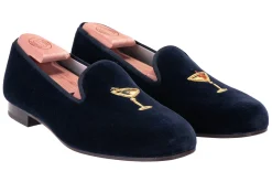 Women Stubbs & Wootton Slipper<Martini Midnight Private Stock (Women)
